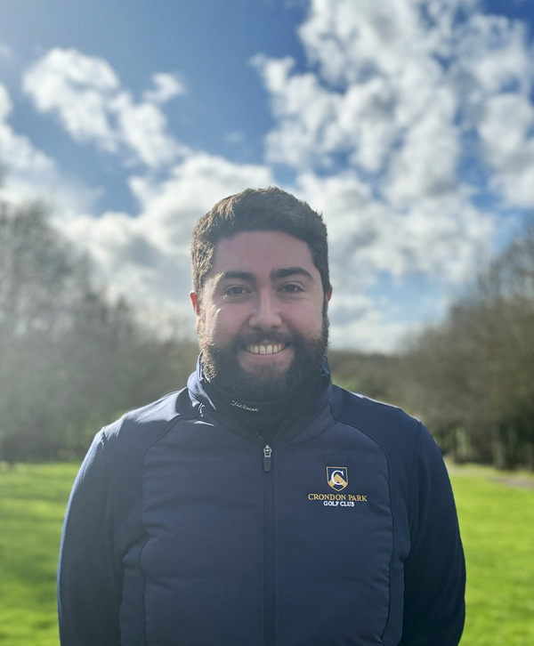Crondon Park Golf Club -PGA Professional Sam Chipperfield